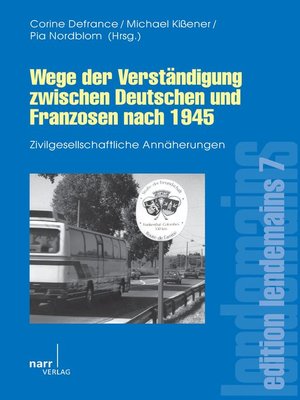 cover image of Wege der Verständigung zwischen Deutschen und Franzosen nach 1945